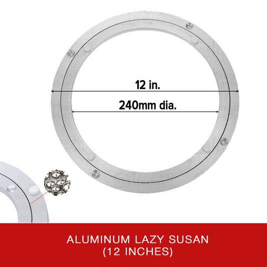 Aluminum Lazy Susan 12 inches