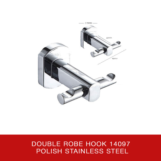 Double Robe Hook 14097 PSS