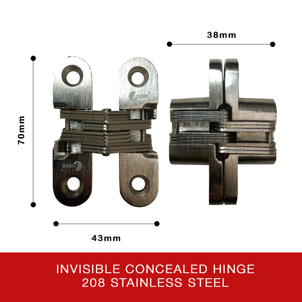 Invisible Concealed Hinge 208 SS