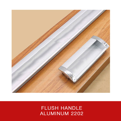 Flush Handle Aluminum 2202