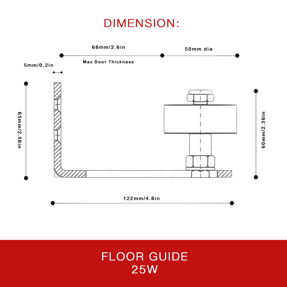 Floor Guide 25W