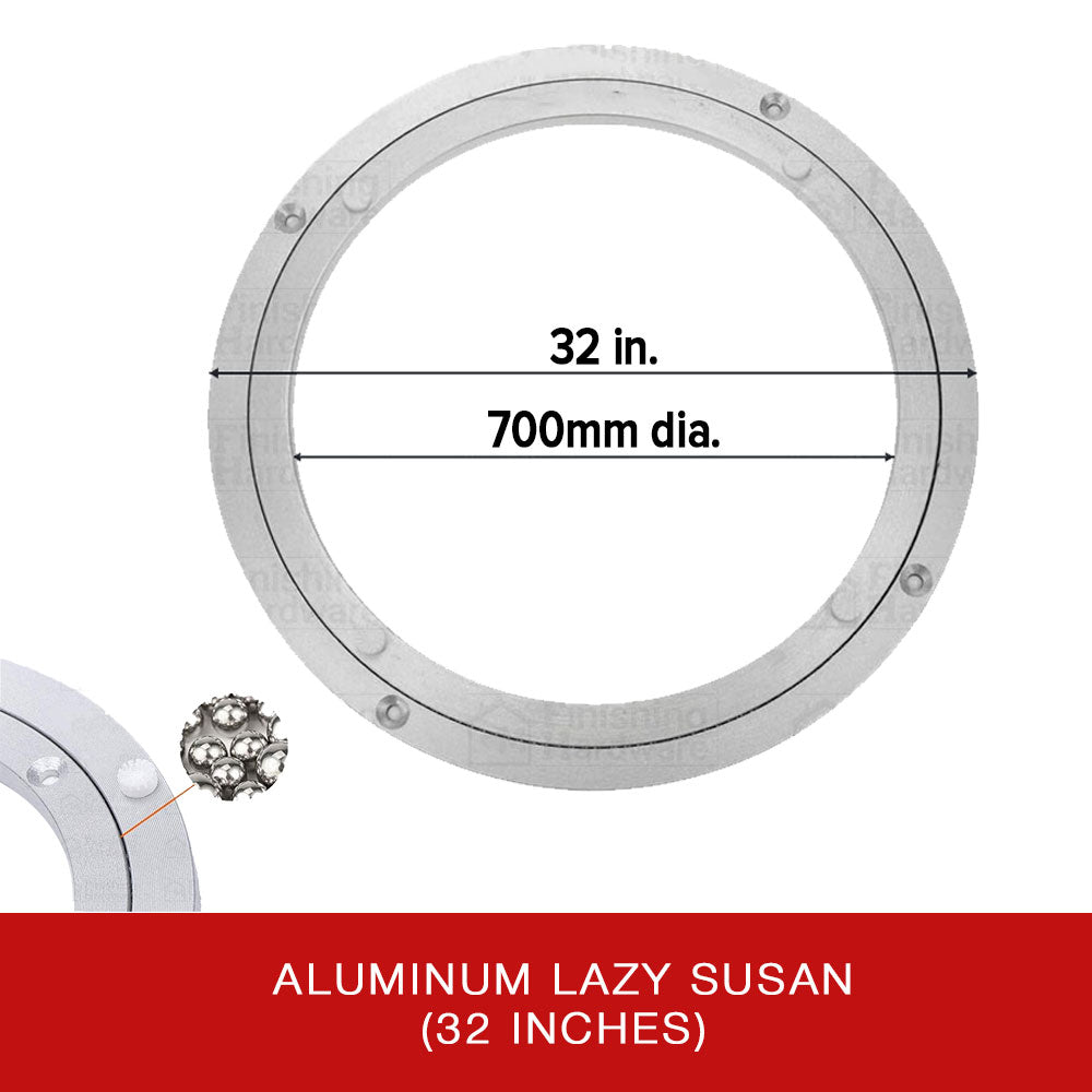 Aluminum Lazy Susan 32 Inches