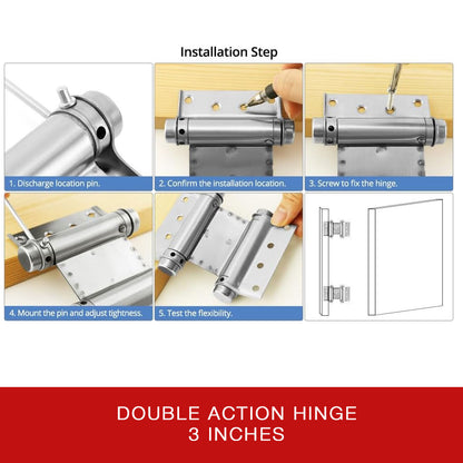 Double Action Door Hinge