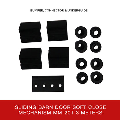 Soft Close Sliding Barn Door Mechanism MM-20T