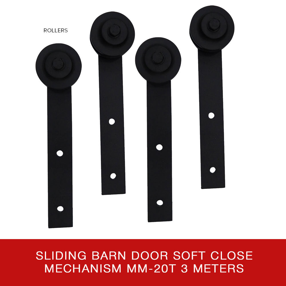 Soft Close Sliding Barn Door Mechanism MM-20T