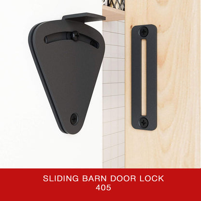 Sliding Barn Door Lock 405 BK