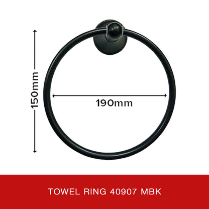 Towel Ring 40907 MBK