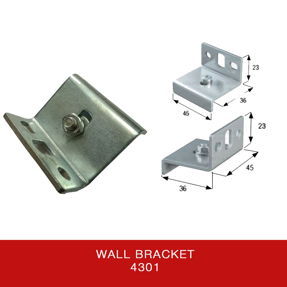 Steel Wall bracket 4301 (3pcs/pack)