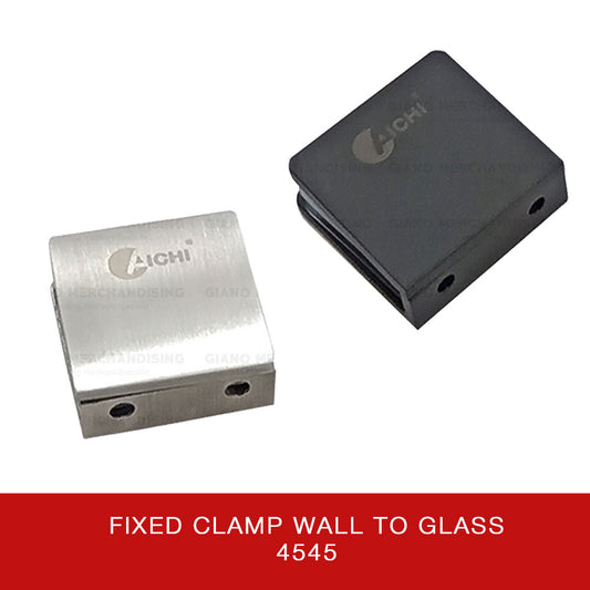 Fixed Clamp Wall to Glass 4545