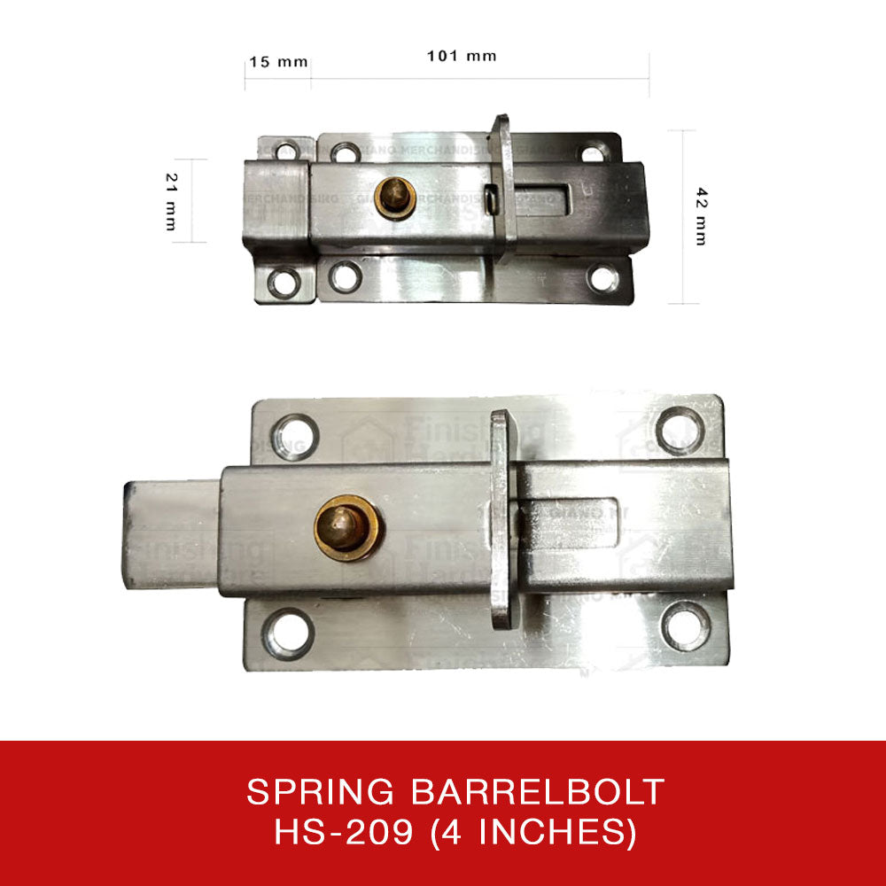 Spring Barrelbolt HS-209