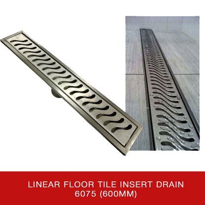 Linear Floor Tile Insert Drain 6075