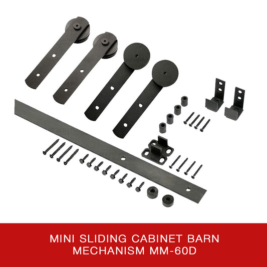 Mini Sliding Cabinet Barn Mechanism MM-60D