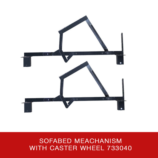 Sofa Bed Mechanism with Caster Wheel 733040