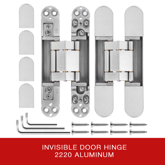 3D Adjustable Invisible Door Hinges 2220