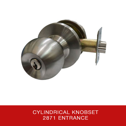 Cylindrical Door Knob 2871 SS