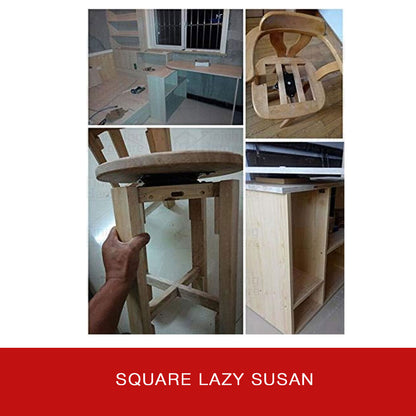 Square Lazy Susan 6x6