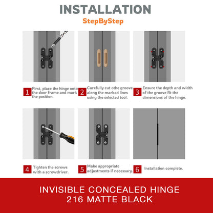 Invisible Concealed Hinge 216 MBK