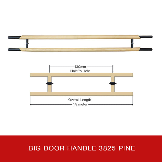 Big Door Handle 3825 Pine