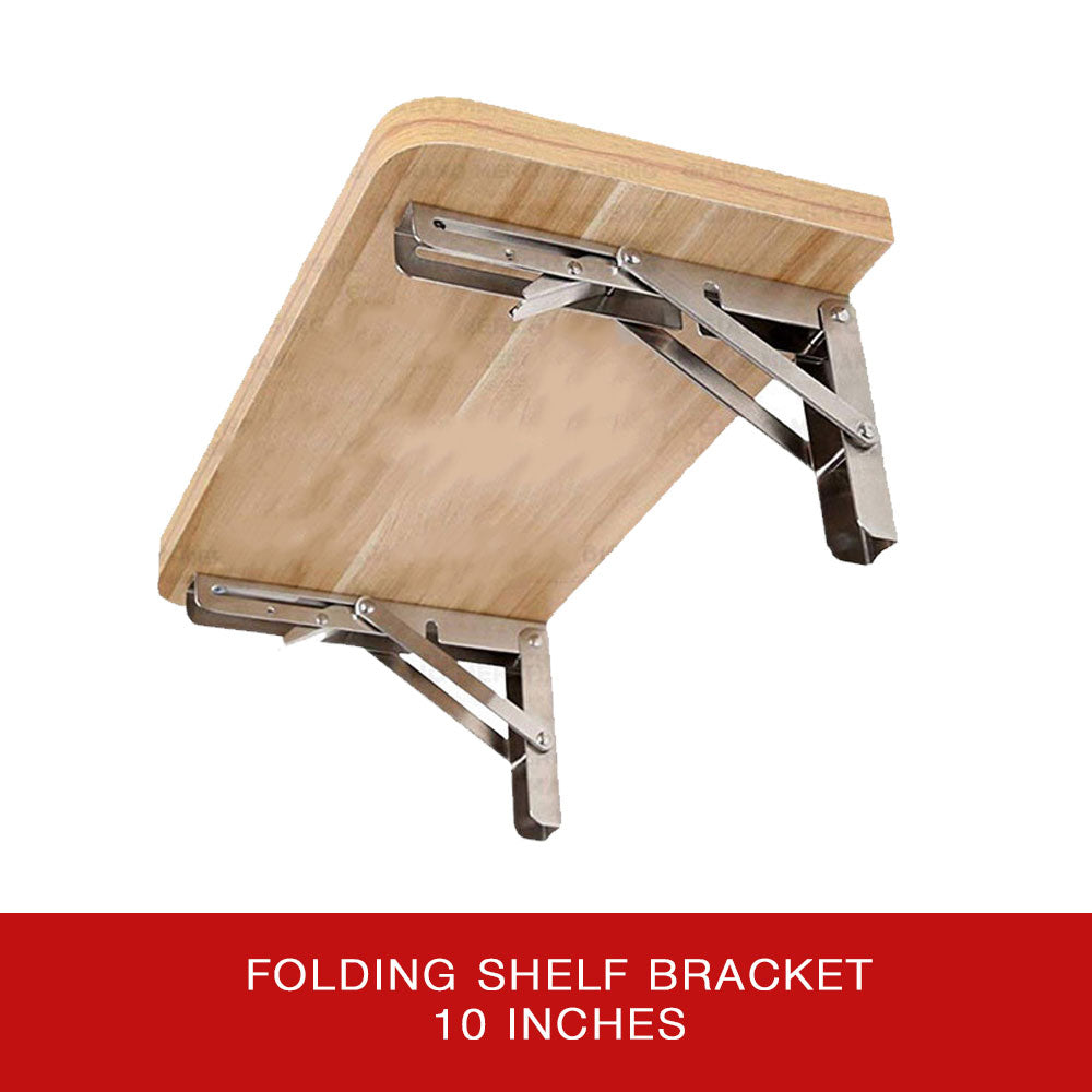 Folding Shelf Bracket 10"